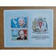 TERRITORIO ANTARTICO BRITANICO BAT 1974 CHURCHILL NUEVA MINT HOJA BLOQUE Nº 1 RARA 20 €